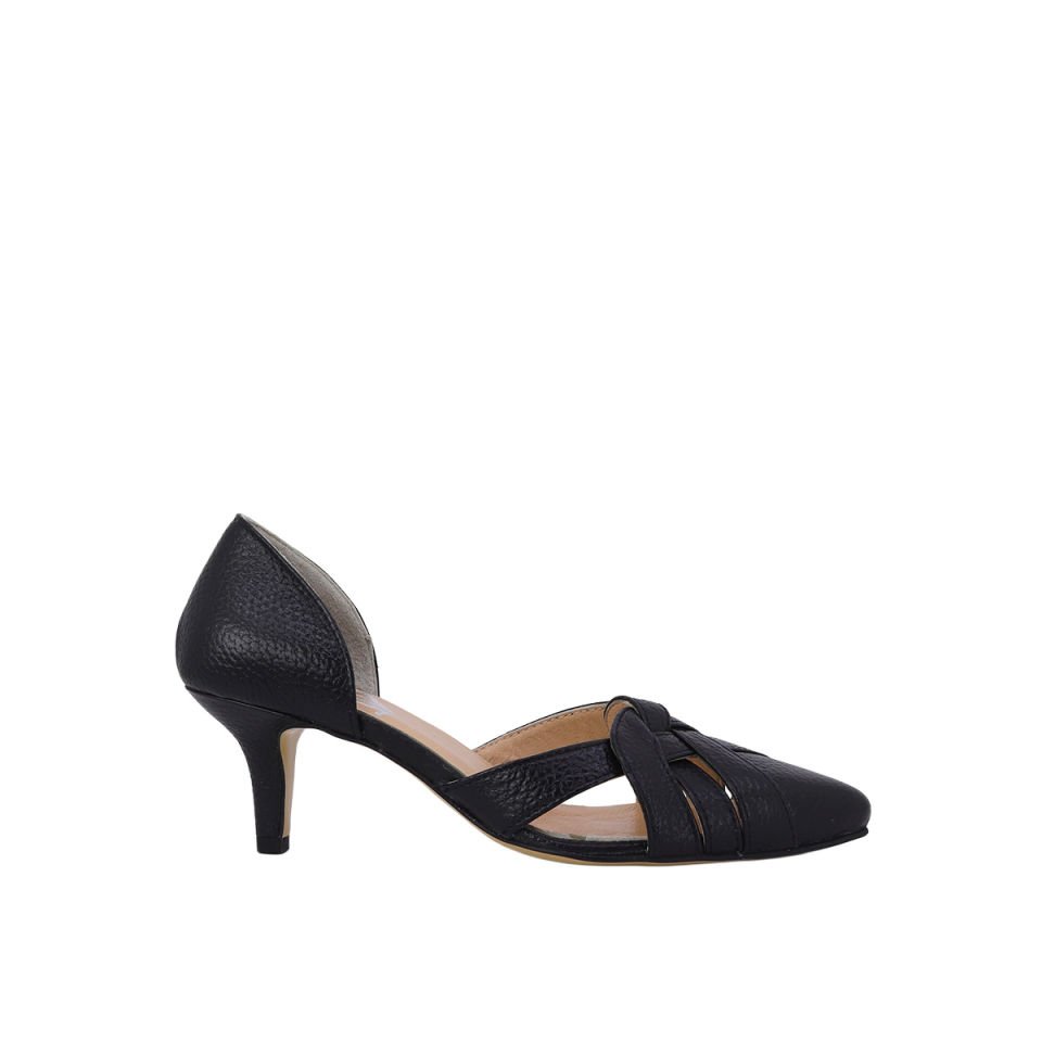 Hobby 26152 Hakiki Deri Topuklu Kadın  Ayakkabı