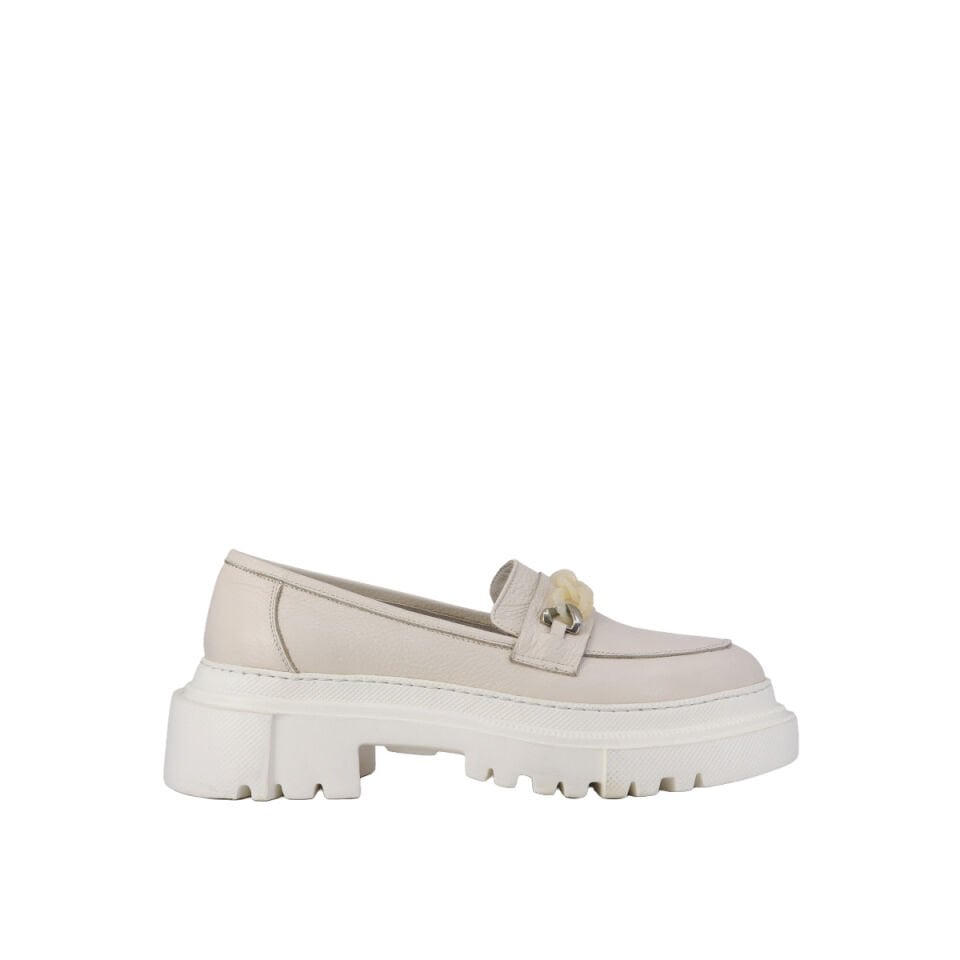 Hobby 26158 Hakiki Deri Günlük Kadın Loafer