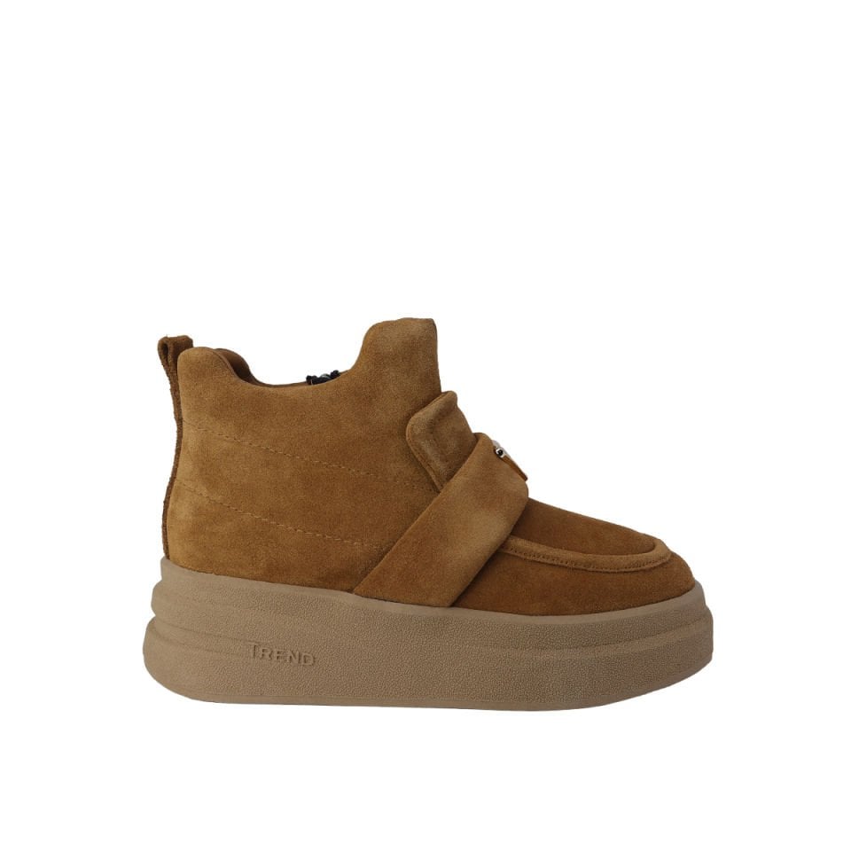 Albini 26102856S Hakiki Süet Deri Kadın Bot