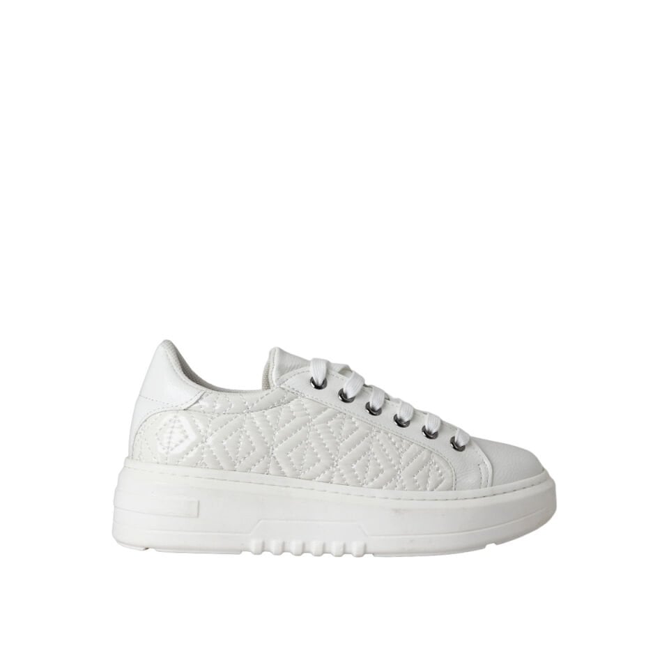 Hobby Kadın Rugan Modern Yüksek Tabanlı Sneaker Ayakkabı