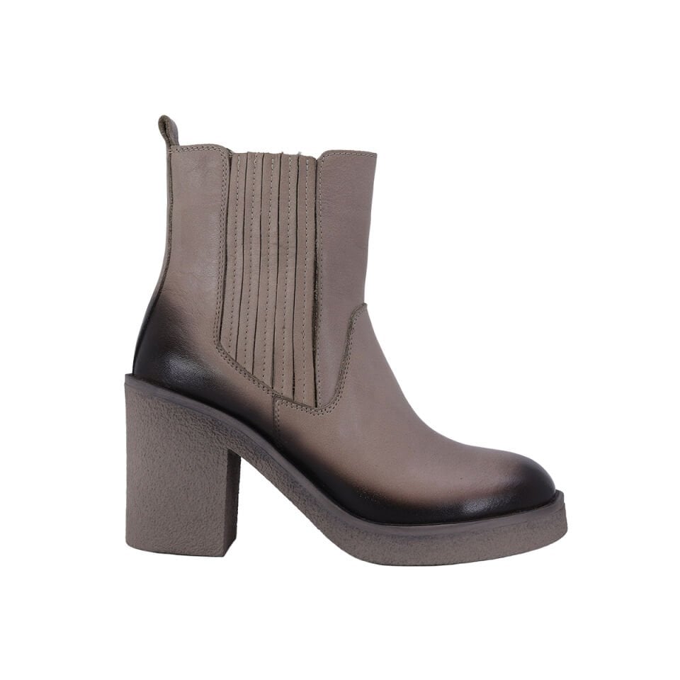 Albini 2630Z854 Hakiki Deri Kadın Topuklu Bot