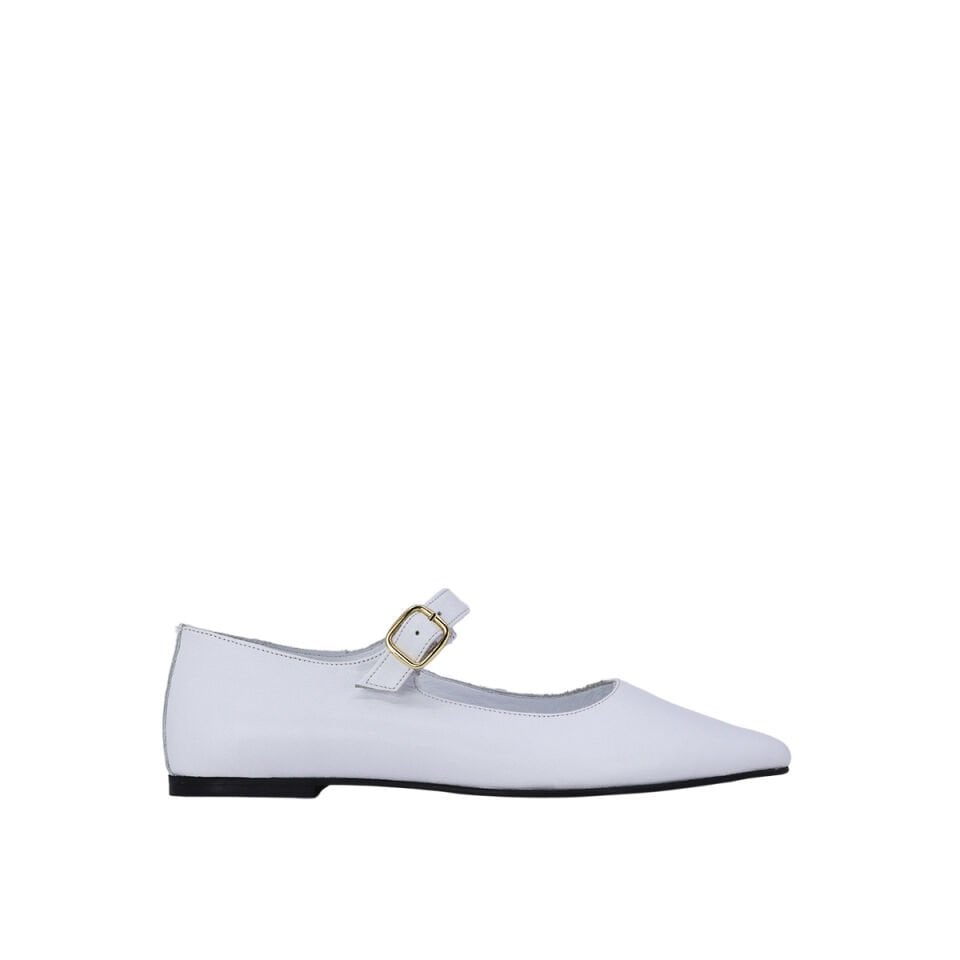 Disparita 251010 Hakiki Deri kadın Babet Ayakkabı