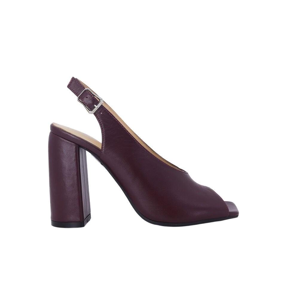 Disparita 26311 Hakiki Deri Topuklu Kadın Ayakkabı