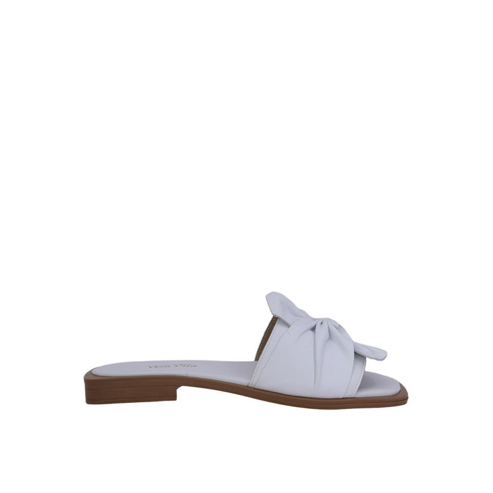 Hobby 26001 Hakiki Deri Kadın Terlik