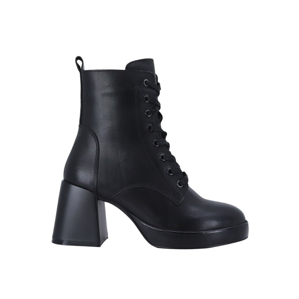 Albini 26102455D Hakiki Deri Topuklu Kadın Bot