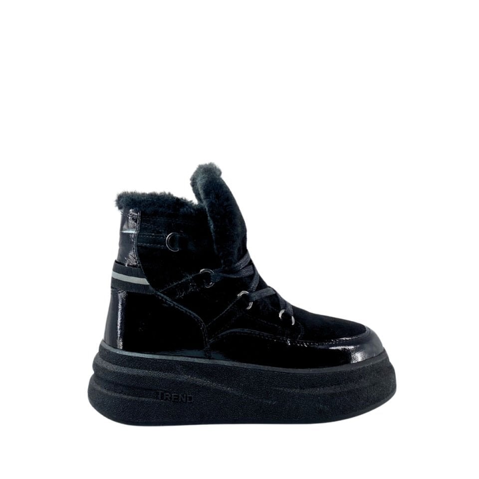 Albini 26102850 Hakiki Rugan Deri Kadın Bot