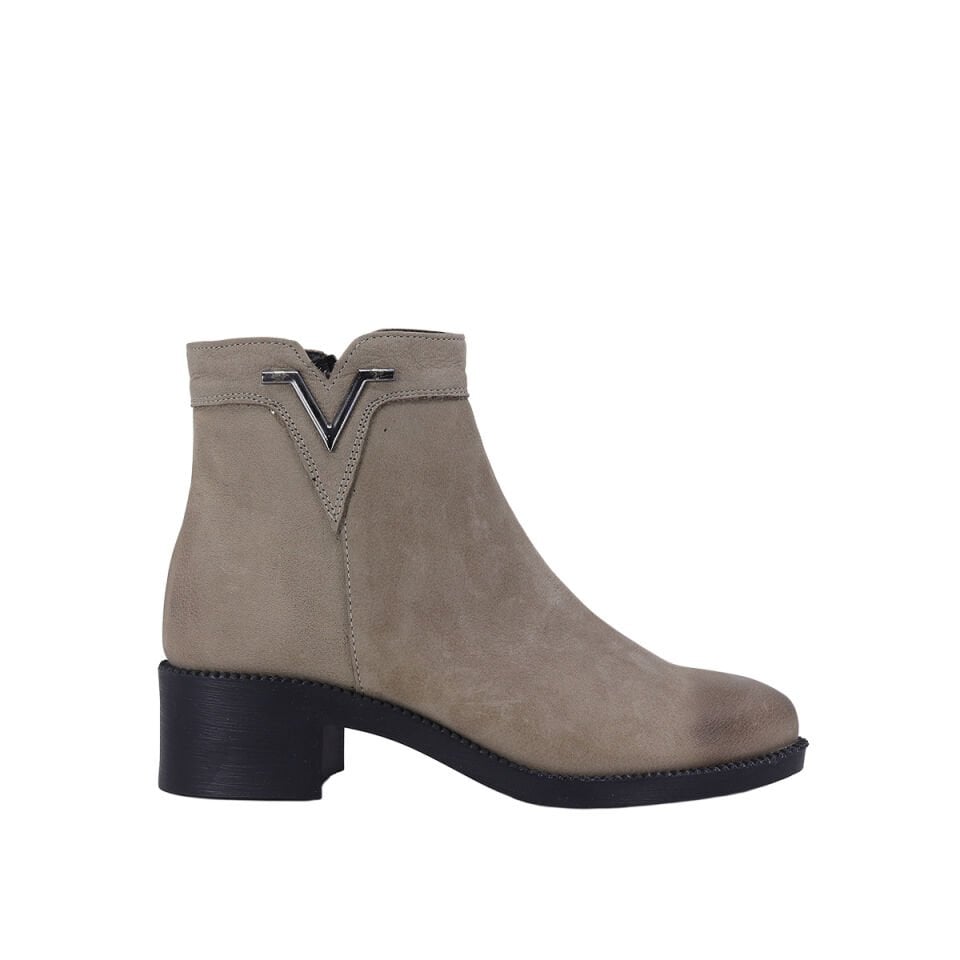 Natursoft 26240628 Hakiki Nubuk Deri Kadın Bot